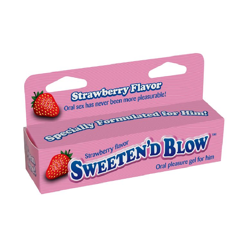 Sweeten’d Blow Oral Pleasure Gel – 1.5oz Strawberry