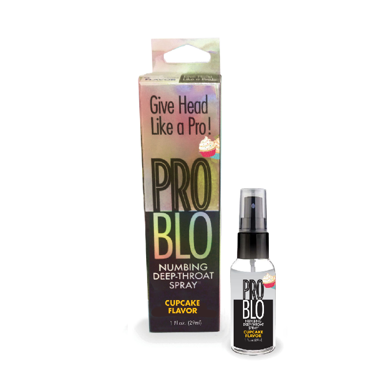 Pro Blo Throat Numbing Spray – Cupcake