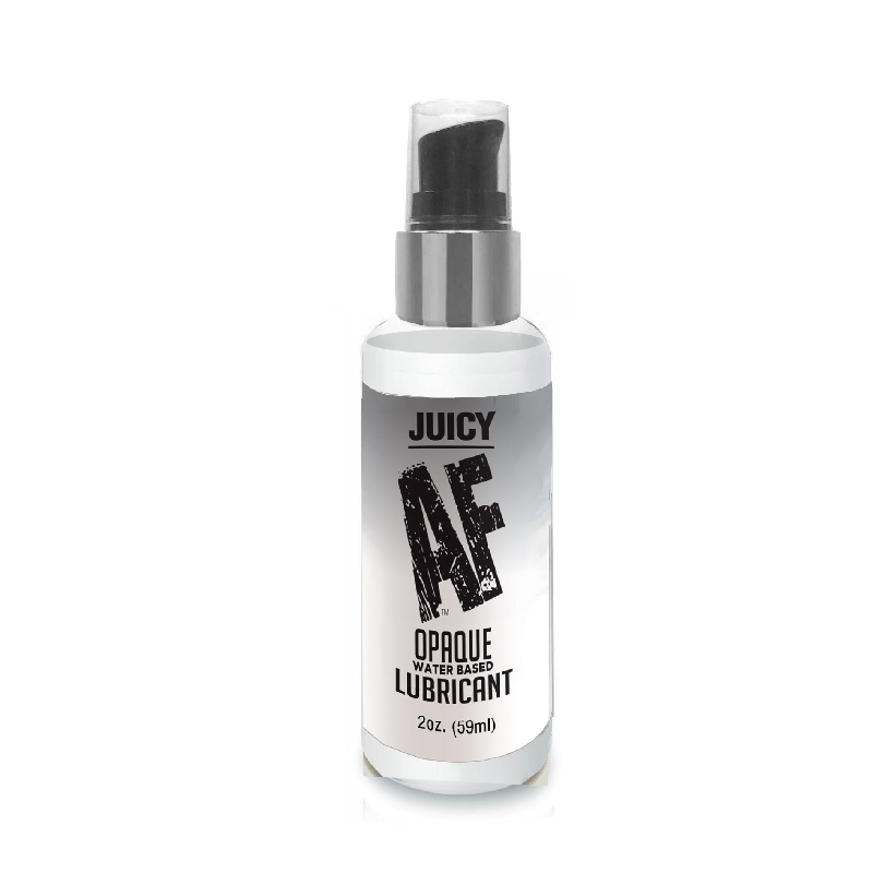 Juicy AF Water Based Creamy White Opaque Lubricant – 2oz Bottle