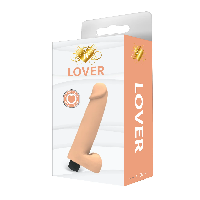 Lover Vibrating Massager – Nude