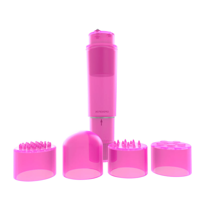 Sugar Pops Pocket Bullet – Pink 4 Attachments